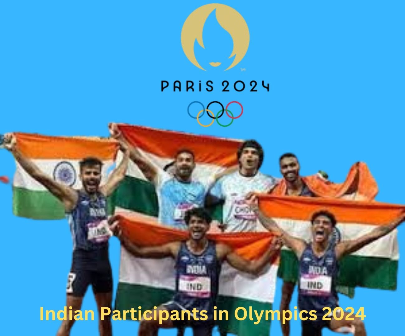 Indian participants in Olympics 2024